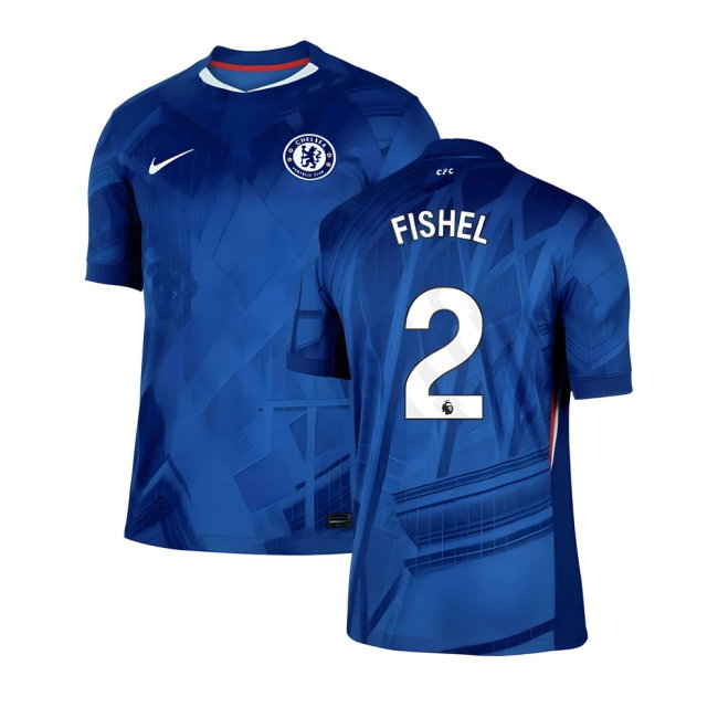 2025-2026 Chelsea Home Shirt (Fishel 2)-SoccerKits Hub | Buy Soccer Jerseys Online